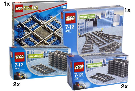 LEGO K4519 Cross Track Kit