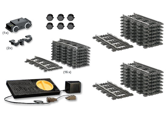 LEGO K4548 9-volt Train Accessory Collection