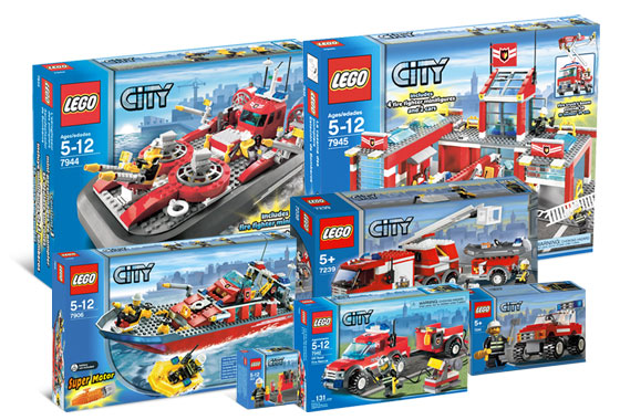 LEGO K5613 City Fire Station Collection