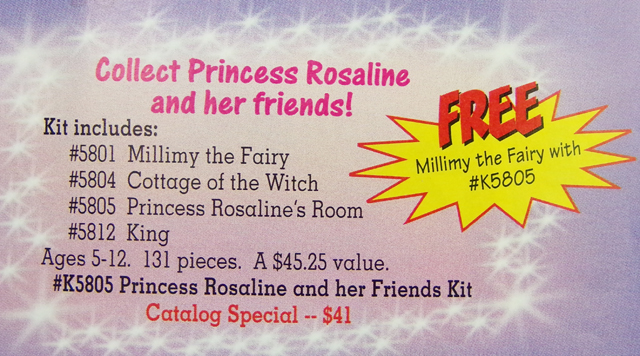 LEGO K5805 Princess Rosaline and her Friends Kit