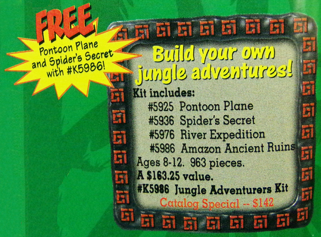 LEGO K5986 Jungle Adventurers Kit