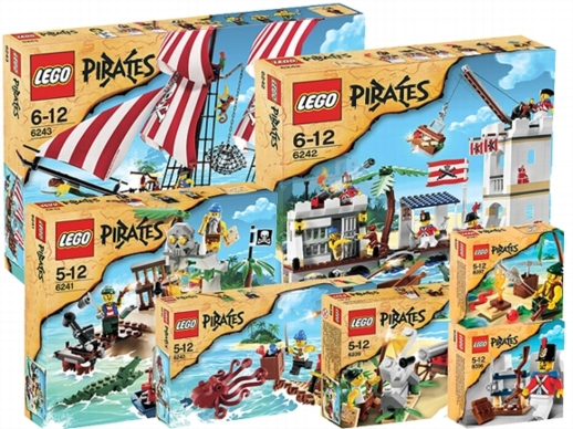LEGO K6243 Big Pirates Collection