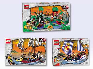 LEGO K6290 Classic Pirates Kit