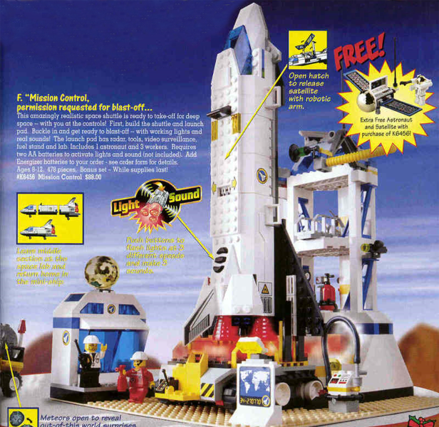 LEGO K6456 Mission Control with Bonus Set