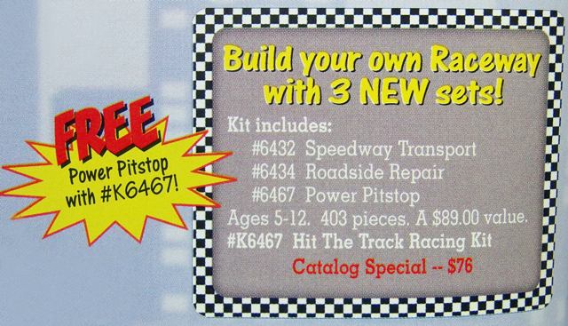LEGO K6467 Hit The Track Racing Kit