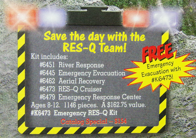 LEGO K6473 Emergency RES-Q Kit