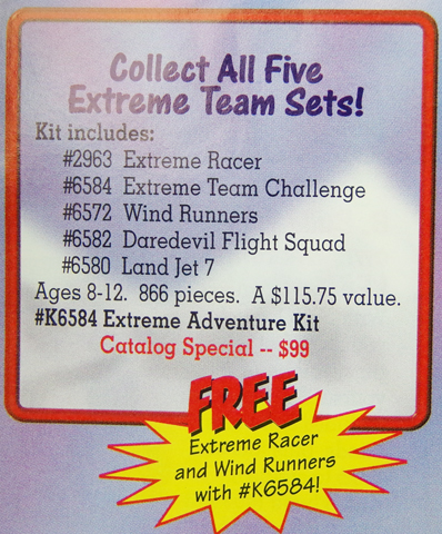 LEGO K6584 Extreme Adventure Kit