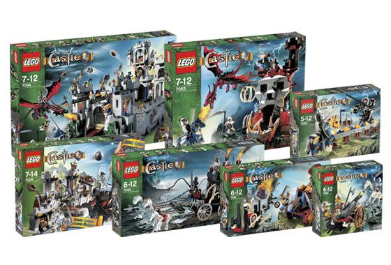 LEGO K7029 Complete Castle Collection