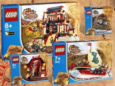 LEGO K7419 Orient Expedition in China Kit
