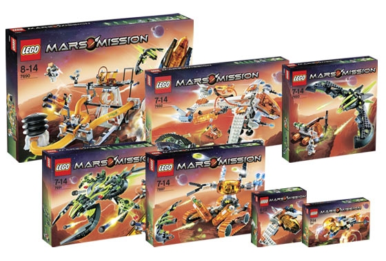 LEGO K7690 Mars Mission Collection