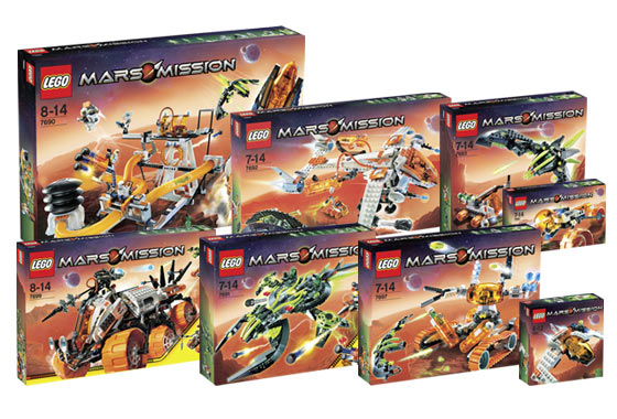 LEGO K7699 Complete Mars Mission Collection