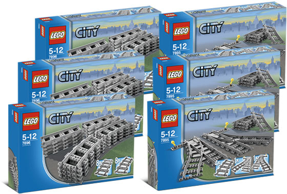 LEGO K7896 Deluxe Track for RC Trains