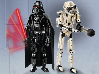 LEGO K8008 Darth Vader / Stormtrooper Kit