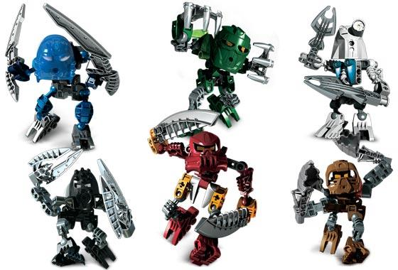 LEGO K8725 Matoran of Voya Nui Collection (8721, 8722, 8723, 8724, 8725, 8726)