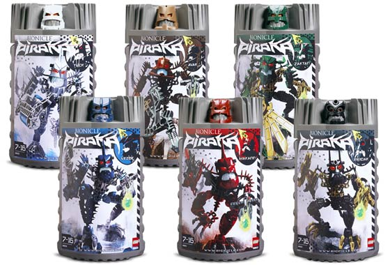 LEGO K8900 Piraka Collection (8900, 8901, 8902, 8903, 8904, 8905)
