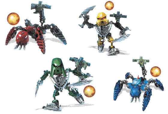 LEGO K8929 Matoran of Mahri Nui Collection