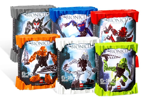 LEGO K8944 Matoran of Light Collection