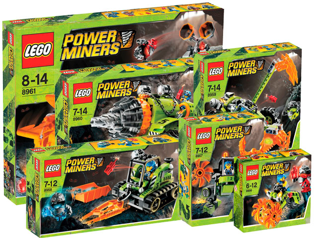 LEGO K8956 Power Miners Collection