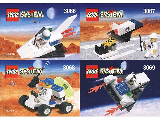 LEGO kabspp Kabaya Space Port 4-Pack