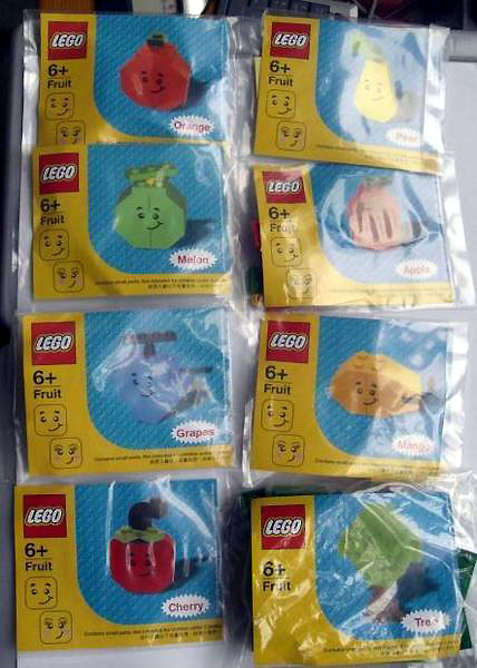 LEGO KFruit Fruit Set - Hong Kong Lego Show Promotional