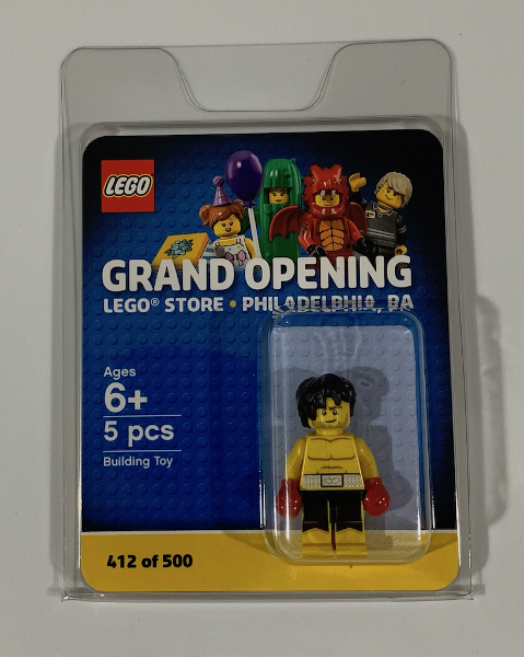 LEGO KingofPrussia-2 LEGO Store Grand Re-opening Exclusive Set, King of Prussia Mall, PA blister pack