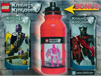 LEGO kk2vp1 Knights' Kingdom Value Pack 1 (with bonus water bottle)