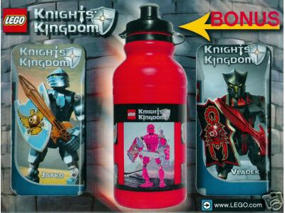 LEGO kk2vp2 Knights' Kingdom Value Pack 2 (with bonus water bottle)