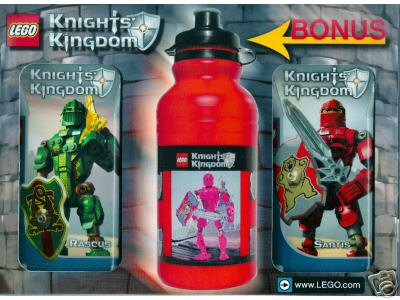 LEGO kk2vp3 Knights' Kingdom Value Pack 3 (with bonus water bottle)