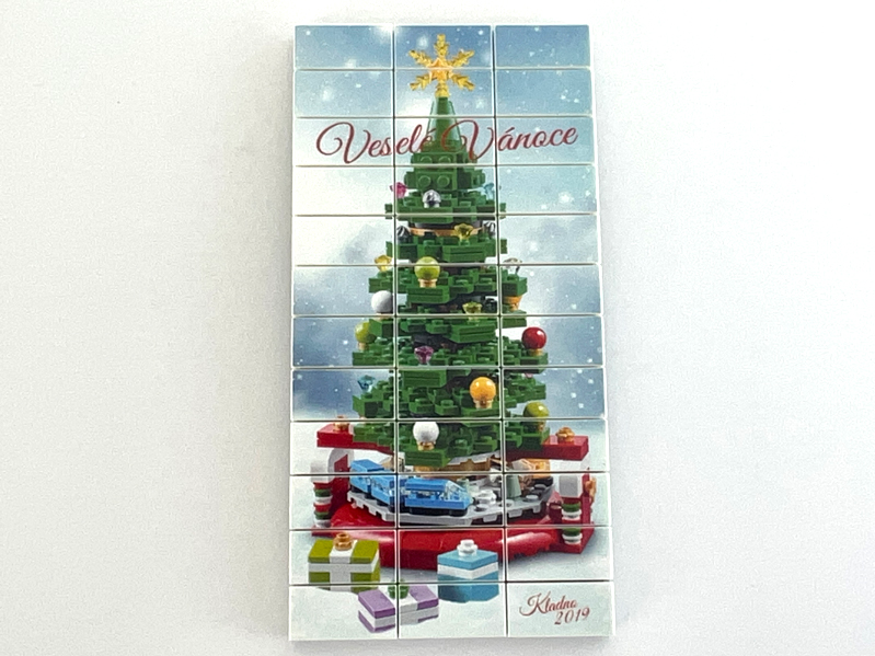 LEGO Kladno2019 Kladno Christmas Puzzle Promotional 2019 - Veselé Vánoce