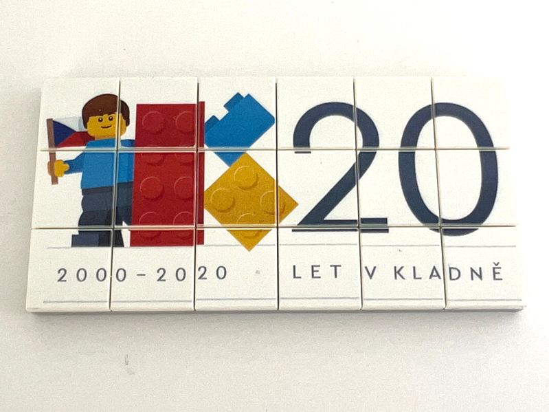 LEGO Kladno2020 Kladno Christmas Puzzle Promotional 2020 - 20 Let V Kladně
