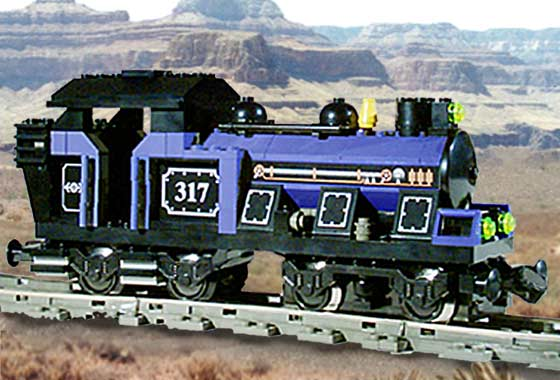 LEGO KT103 Large Train Engine Blue