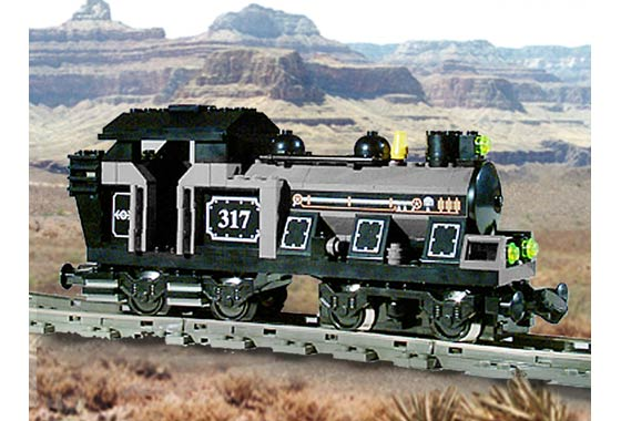 LEGO KT107 Large Train Engine Gray