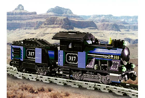 LEGO KT403 Small Train Engine with Tender Blue