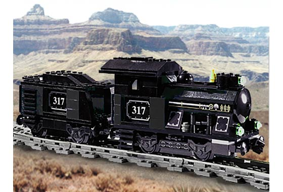 LEGO KT405 Small Train Engine with Tender Black