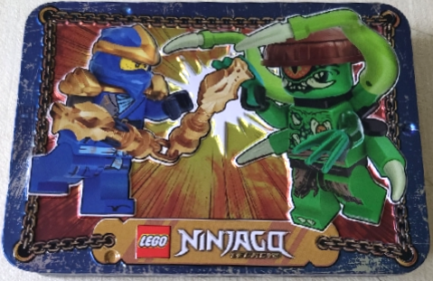 LEGO L0002214 Jay vs. Mutation Monster metal box