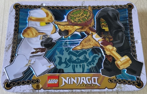 LEGO L0002216 Zane vs. Loyalist Leader metal box