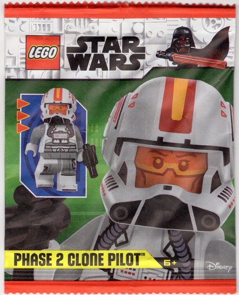 LEGO L0002233 Phase 2 Clone Pilot paper bag