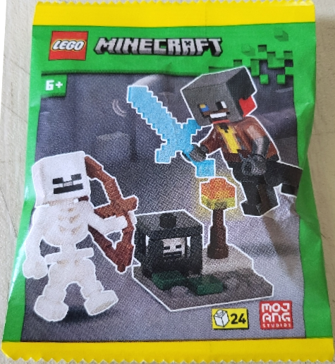 LEGO L0002253 Parrot Handler with Skeleton and Spawner paper bag