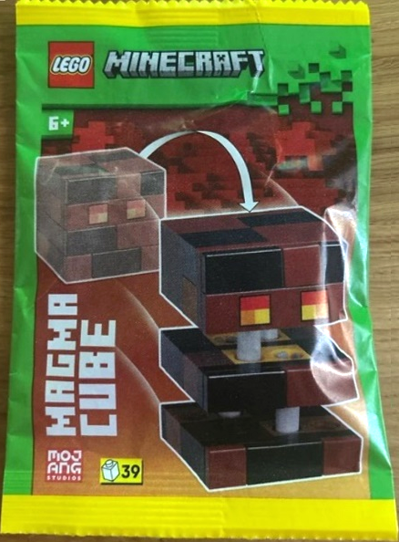 LEGO L0002260 Magma Cube paper bag