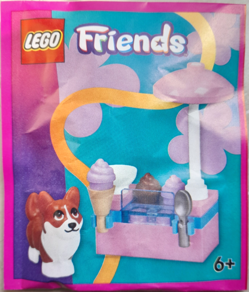 LEGO L0002266 Waffles with Ice Cream Stand paper bag