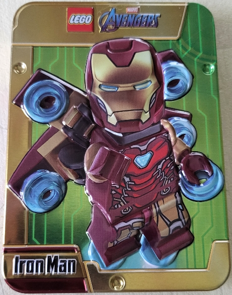 LEGO L0002277 Iron Man metal box (Rectangular Box Version)