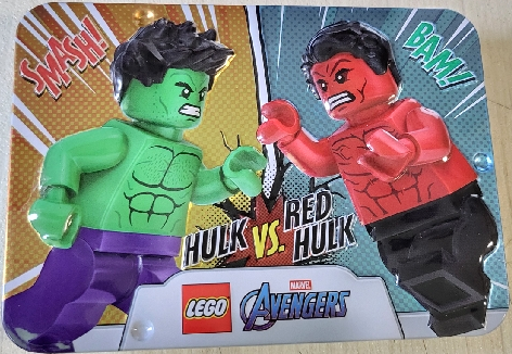 LEGO L0002278 Hulk vs. Red Hulk metal box