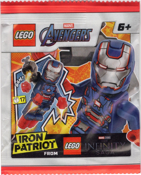 LEGO L0002279 Iron Patriot paper bag