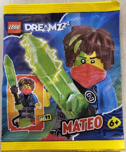 LEGO L0002288 Mateo with Color Blade paper bag