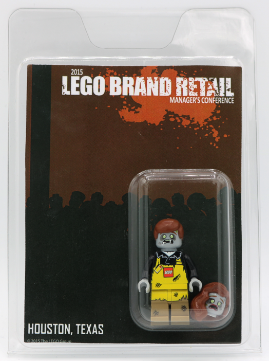 LEGO lbrmc2015 LEGO Brand Retail Manager's Conference 2015, Zombie Blister Pack, Houston, TX