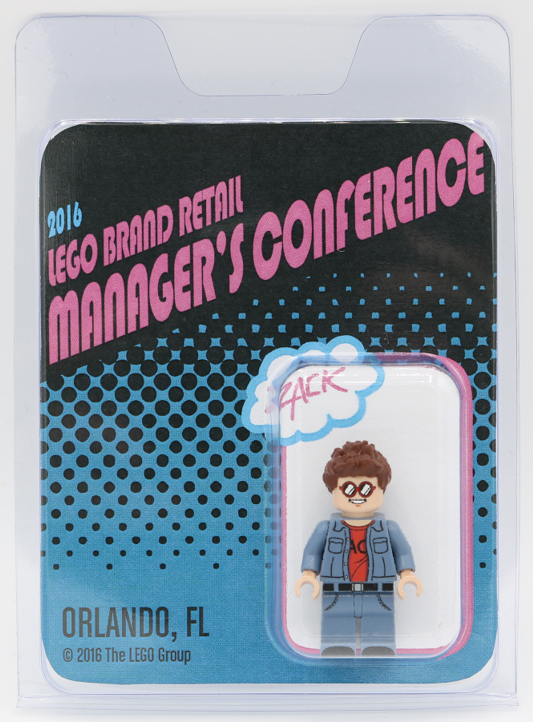 LEGO lbrmc2016 LEGO Brand Retail Manager's Conference 2016, Zack Blister Pack, Orlando, FL