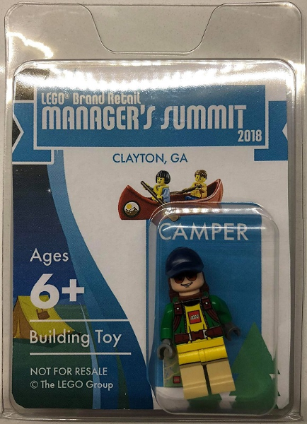 LEGO lbrms2018 LEGO Brand Retail Manager's Summit 2018, Camper Blister Pack, Clayton, GA