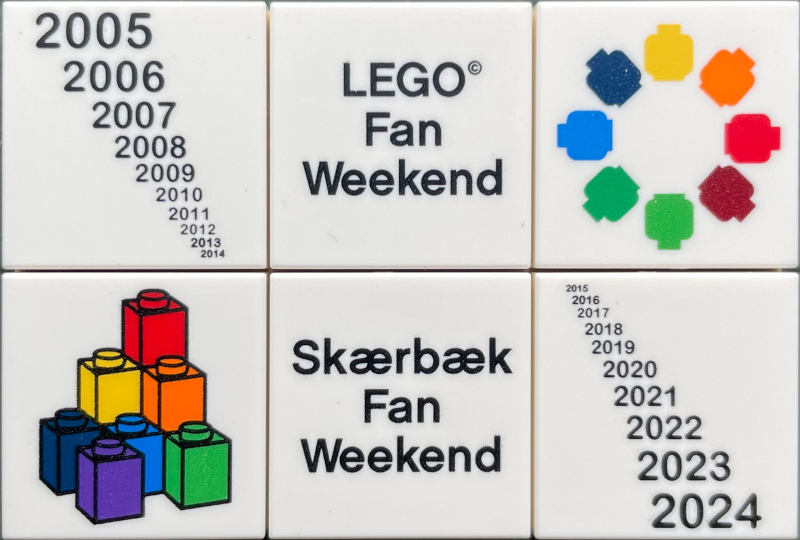 LEGO lfwp1 LEGO Fan Weekend Skærbæk Puzzle Promotional 2024