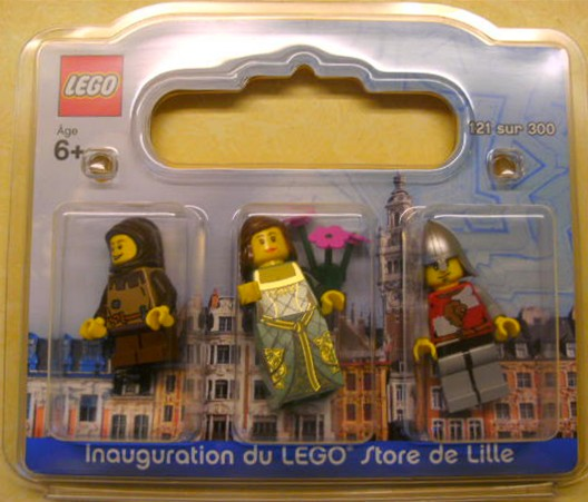 LEGO LILLE LEGO Store Grand Opening Exclusive Set, Euralille, Lille, France blister pack