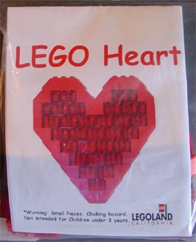 LEGO LLCA08 Heart (LEGOLAND California)
